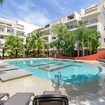 Phenomenal Combo Of 2 Separate Ph 1 In Playa Del Carmen With Private Jacuzzi, Chic Amenities, Gym And 2 Rooftops